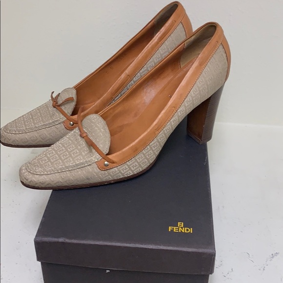 Fendi vintage chunky heels in pristine condition - Picture 6 of 7